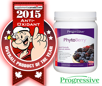 2015 TOP ANTI-OXIDANTS: Progressive, PhytoBerry