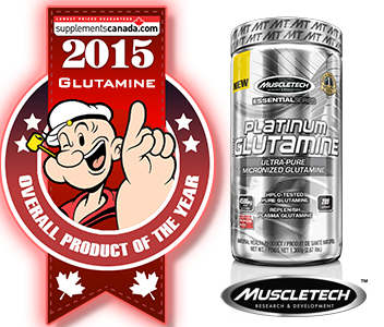 2015 TOP GLUTAMINE: MuscleTech: Platinum Glutamine