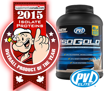2015 TOP ISOLATE PROTEIN: PVL Iso-Gold Premium Isolated Whey