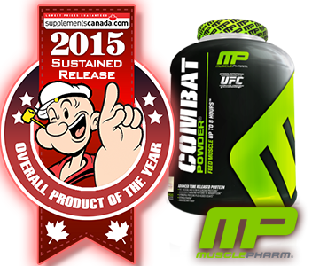 2015 TOP SUSTAINED RELEASE PROTEIN: MusclePharm Combat