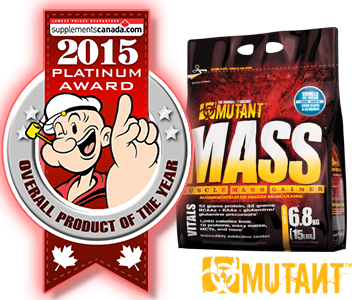 2015 Top Weight Gainer: Mutant Mass
