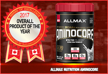 Product Of The Year Award: Allmax Nutrition Aminocore