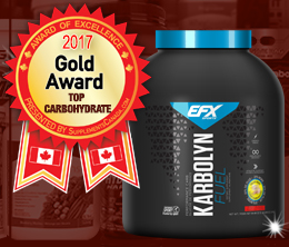 Gold: Top Carbohydrate Post-Workout Award