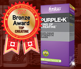 Bronze: Top Creatine Monohydrate Award