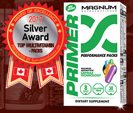 Silver: Top Multi-Vitamin/Pack Award