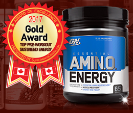 Gold: Top Pre-Workout Sustain Energy Award