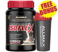 allmax-isoflex-2lb-shaker-combo