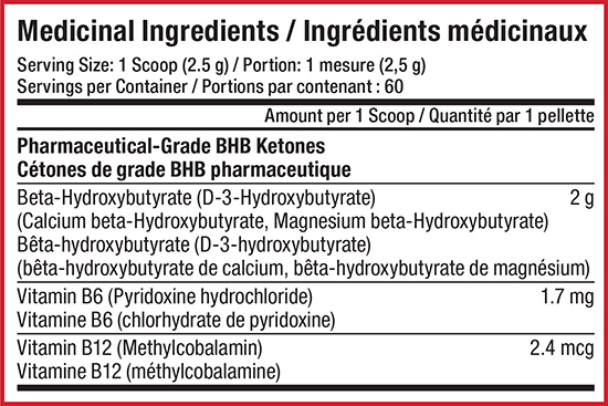 SD Pharma Ketones + Vitamins B6 & B12