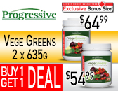 Preogressive Vege Greens - Bonus Size!