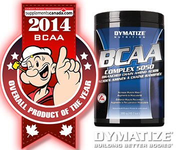 2014 TOP BCAA: Dymatize Nutrition: BCAA Complex