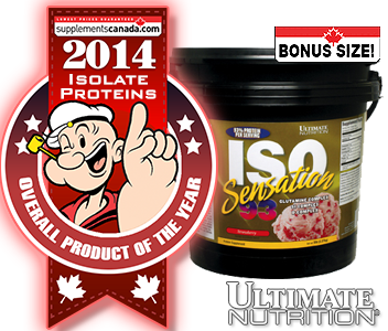 2014 TOP ISOLATE PROTEIN: Ultimate: Iso Sensation 93