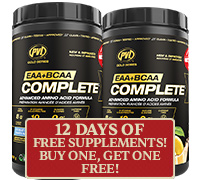 12 days of free supplements pvl eaa   bcaa complete value size bogo.