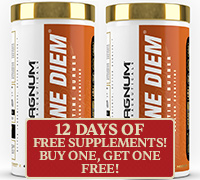 magnum carne diem bogo free deal 12 days of free supplements.