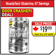 MuscleTech Platinum Glutamine 300g