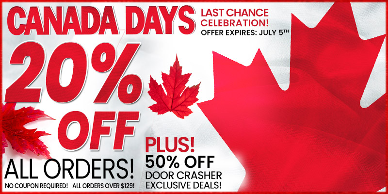 2023 Canada Day Sale: 20% OFF SITEWIDE!