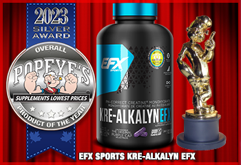 Overall Silver Product Award: EFX Sports Kre-Alkalyn EFX