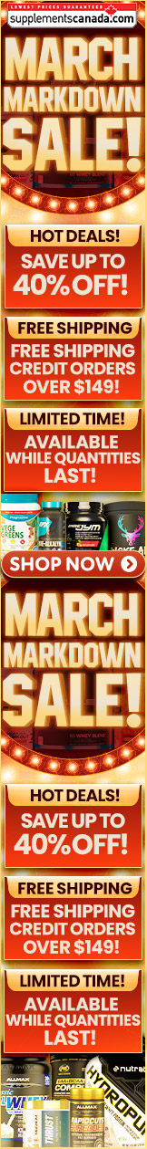 March Markdown Savings on your Favourite Supplements.