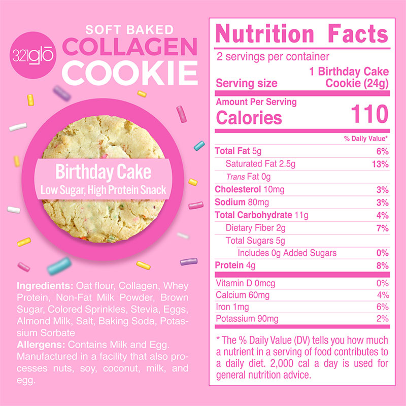 321glo Collagen Cookies