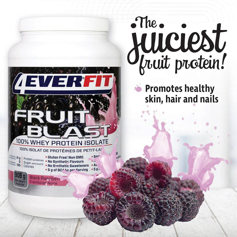 4Ever Fit Fruit Blast 100% Natural Isolate Protein
