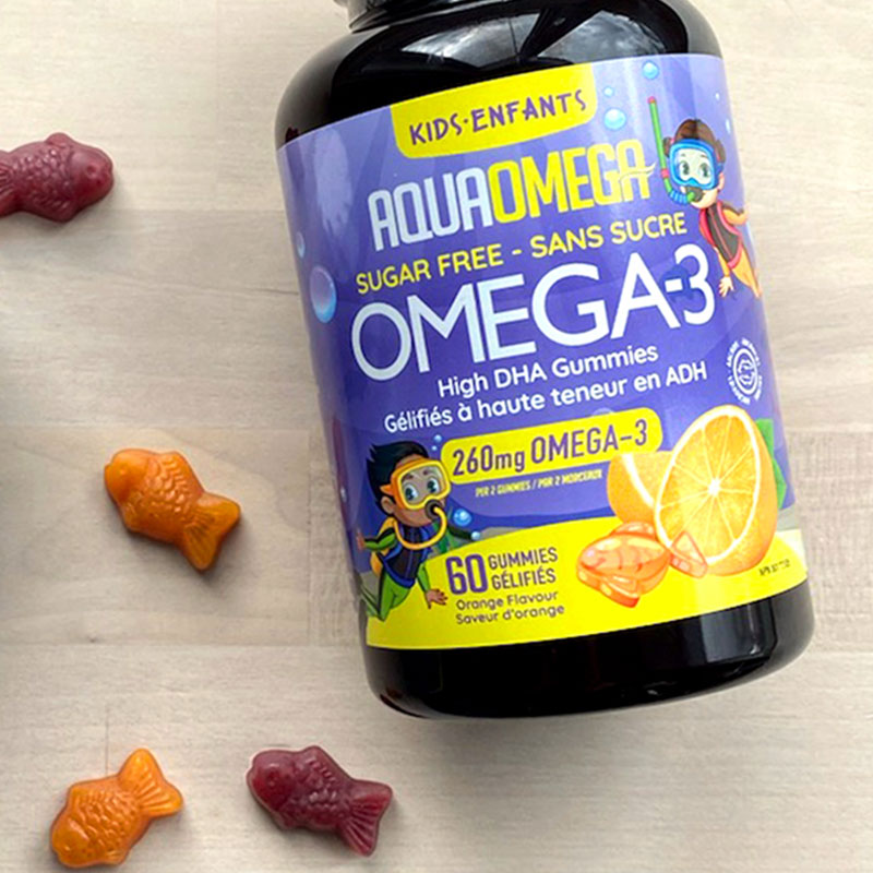 AquaOmega HIGH DHA OMEGA-3 Gummies