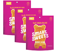Smart-Sweets-gummy-bear-3x50g-bag-fruity