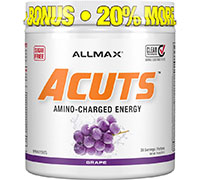 Allmax Nutrition A:CUTS Amino Charged Energy Dye Free Grape Flavour.