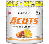 Allmax Nutrition A:CUTS Amino Charged Energy Dye Free Peach Mango Flavour.