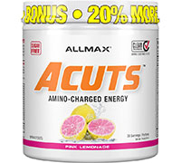 Allmax Nutrition A:CUTS Amino Charged Energy Dye Free Pink Lemonade Flavour.
