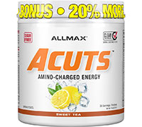 Allmax Nutrition A:CUTS Amino Charged Energy Dye Free Sweet Tea Flavour.
