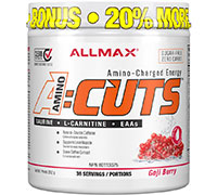 Allmax Nutrition A:CUTS Amino Charged Energy Dye Free Goji Berry Flavour.