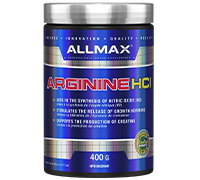 Allmax Nutrition Arginine 400 Grams, unflavoured.