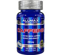 Allmax Nutrition Caffeine 200mg Bottle.