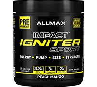 Allmax Nutrition Impact Igniter Sport, 50 Servings, 320 Grams.