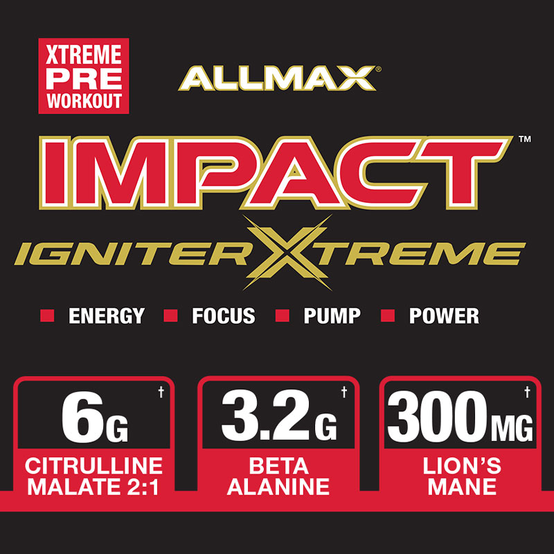 Allmax Nutrition Impact Igniter Xtreme