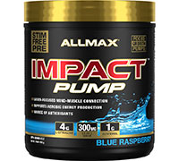 allmax-impact-pump-420g-30-servings-blue-raspberry
