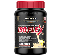 Allmax Nutrition Isoflex 2 lb Vanilla Flavour.