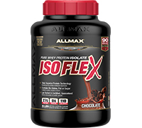 Allmax Nutrition ISOFlex 5lb Chocolate Flavour.