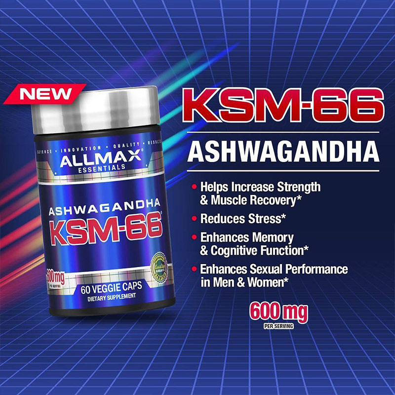 Allmax Nutrition KSM-66 Ashwagandha
