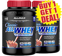 Allmax Nutrition Allwhey Classic BOGO Deal.
