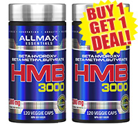 Allmax Nutrition HMB 3000 BOGO Deal.