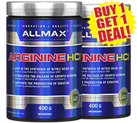 allmax-nutrition-l-arginine-400-grams-bogo-deal