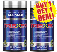 Allmax Nutrition Tribx90 BOGO Deal.