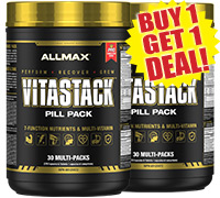 Allmax Nutrition Vitastack 30 Pack BOGO Deal.