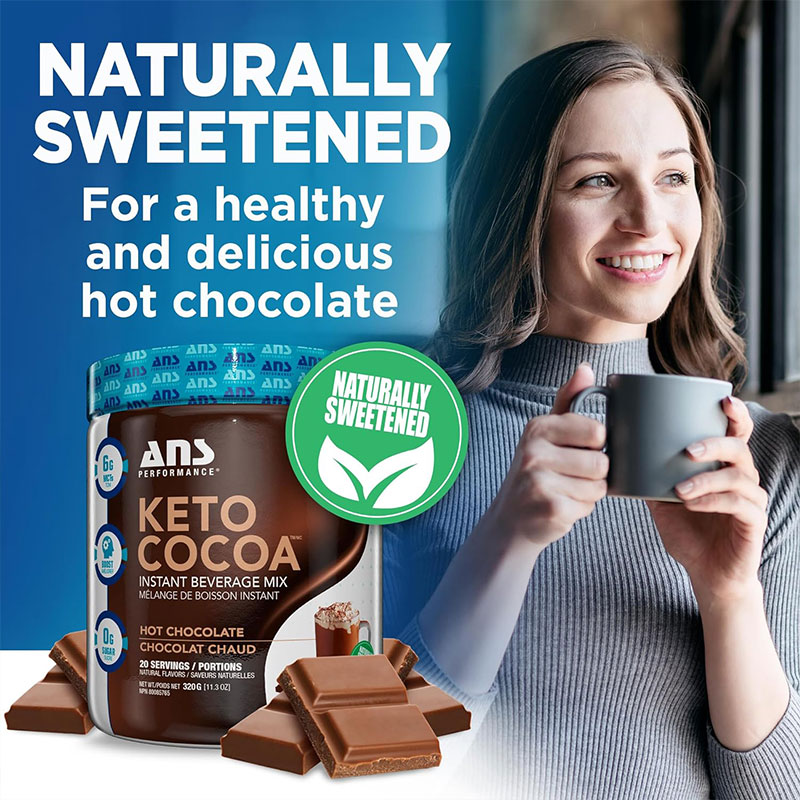 ANS Performance KETO COCOA Instant Beverage Mix