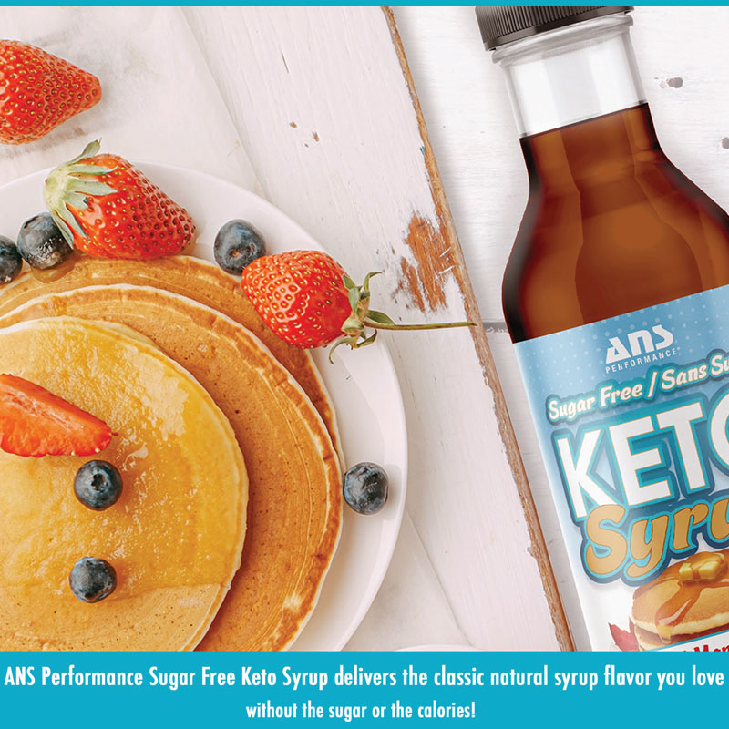ANS Performance KETO Sugar Free Syrup - Natural Maple