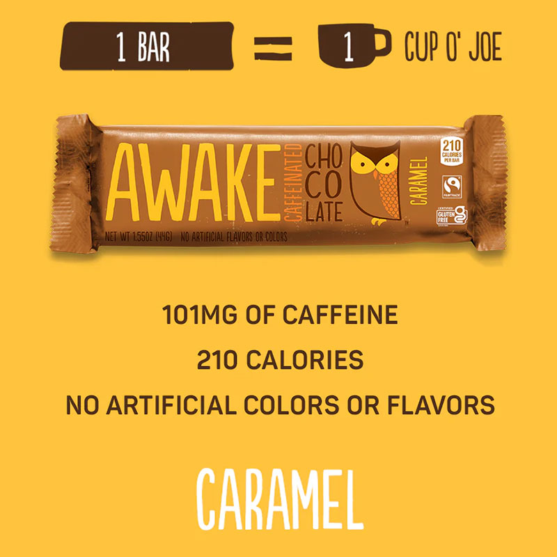 Awake Caffeinated Chocolate