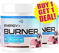 Believe Supplements Energy Burner BOGO Deal.