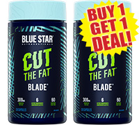 Blue Star Blade Fat Burner 60 Servings BOGO Deal.