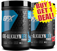 EFX Kre-Alkalyn EFX Powder BOGO Deal.