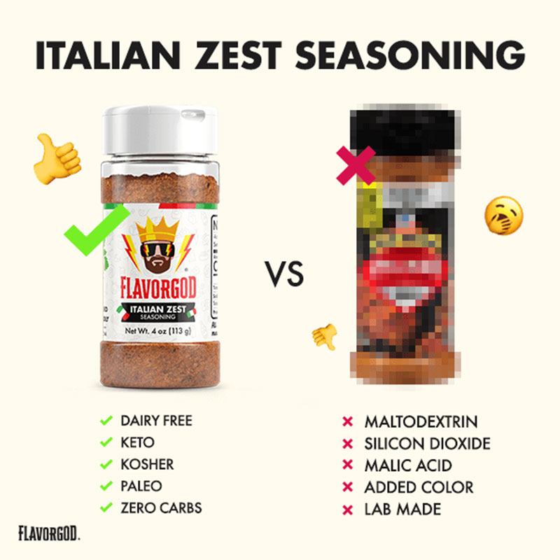 Flavor God Seasoning - Italian Zest